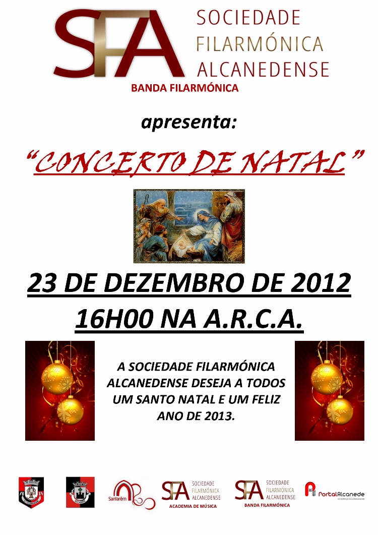 Concerto Natal SFA 2012