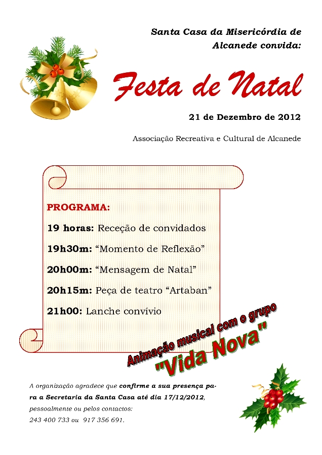 Festa Natal SCMA 2012