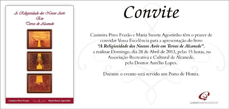 Convite Livro Suzete e Casimira Portal